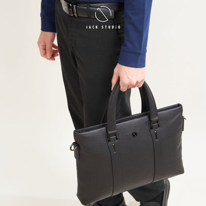 Jack Studio Business Casual Genuine Cow Leather Briefcase Sling Bag - BAB 40112 - Jack Studio Marketing Sdn Bhd