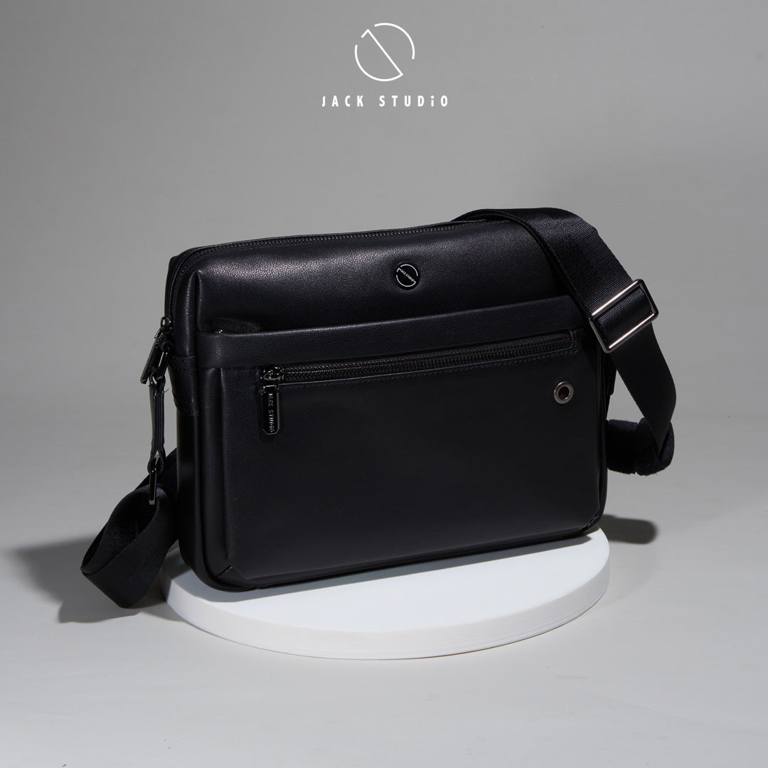 Jack Studio Genuine Cow Leather Casual Sling Crossbody Bag - BAB 30816 - Jack Studio Marketing Sdn Bhd