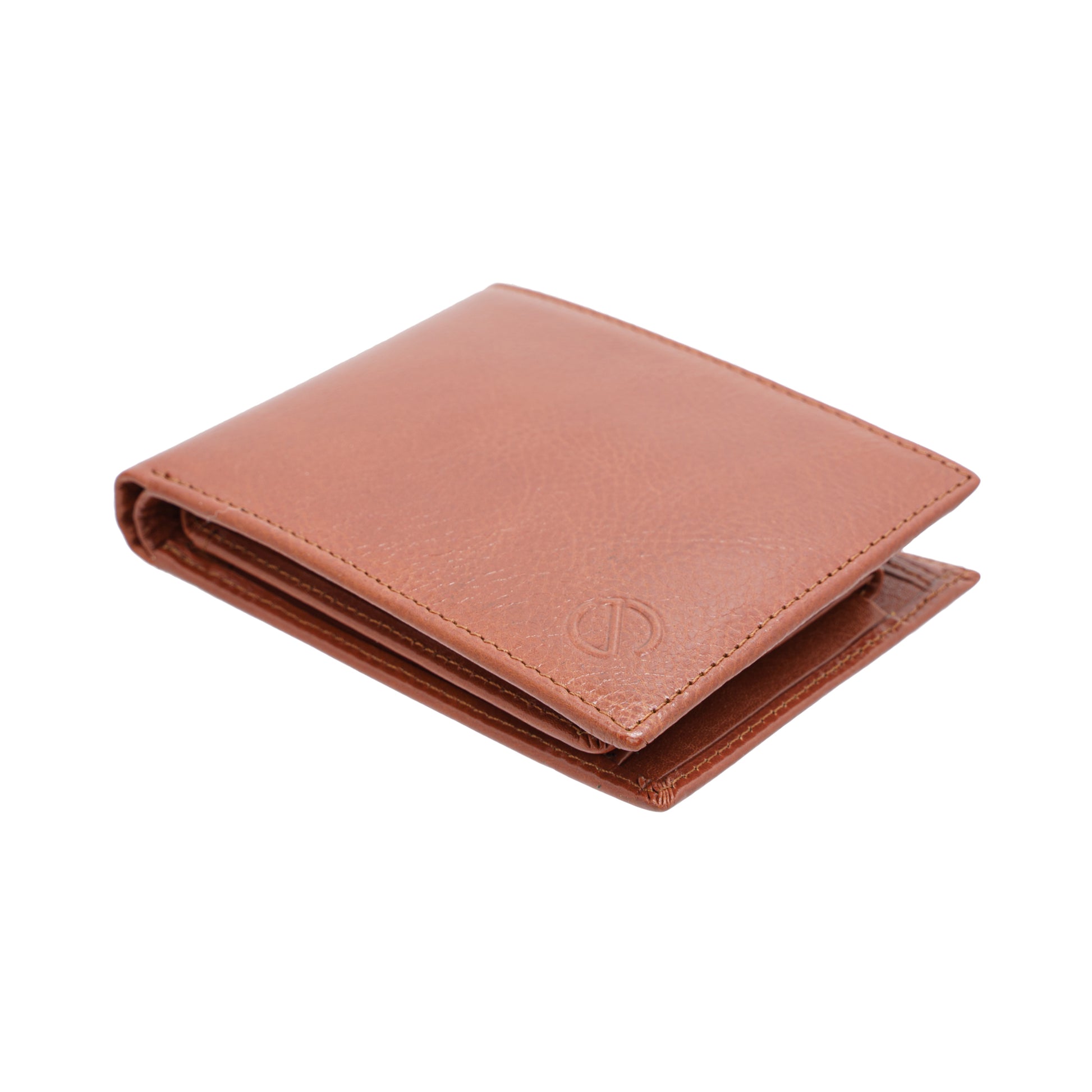 Jack Studio Vegetable Tanned Cow Leather Big Size Bifold Men’s Wallet with coin pocket - JWC 30862 - Jack Studio Marketing Sdn Bhd