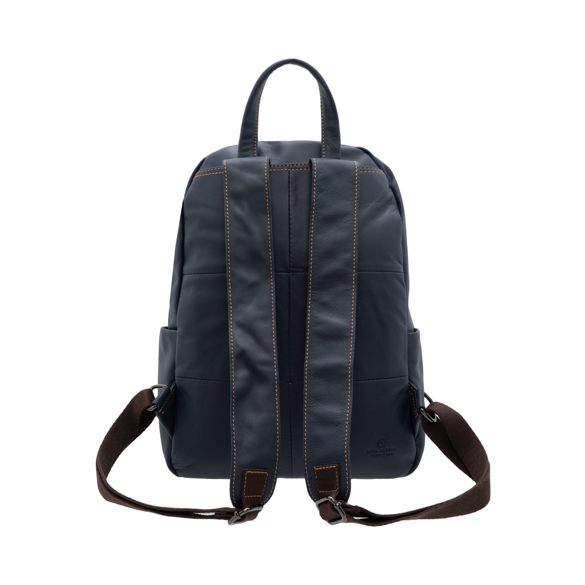 Jack Studio Full Grain Leather Stylish Medium Backpack Travel Casual Bag - BAB 30501 - Jack Studio Marketing Sdn Bhd