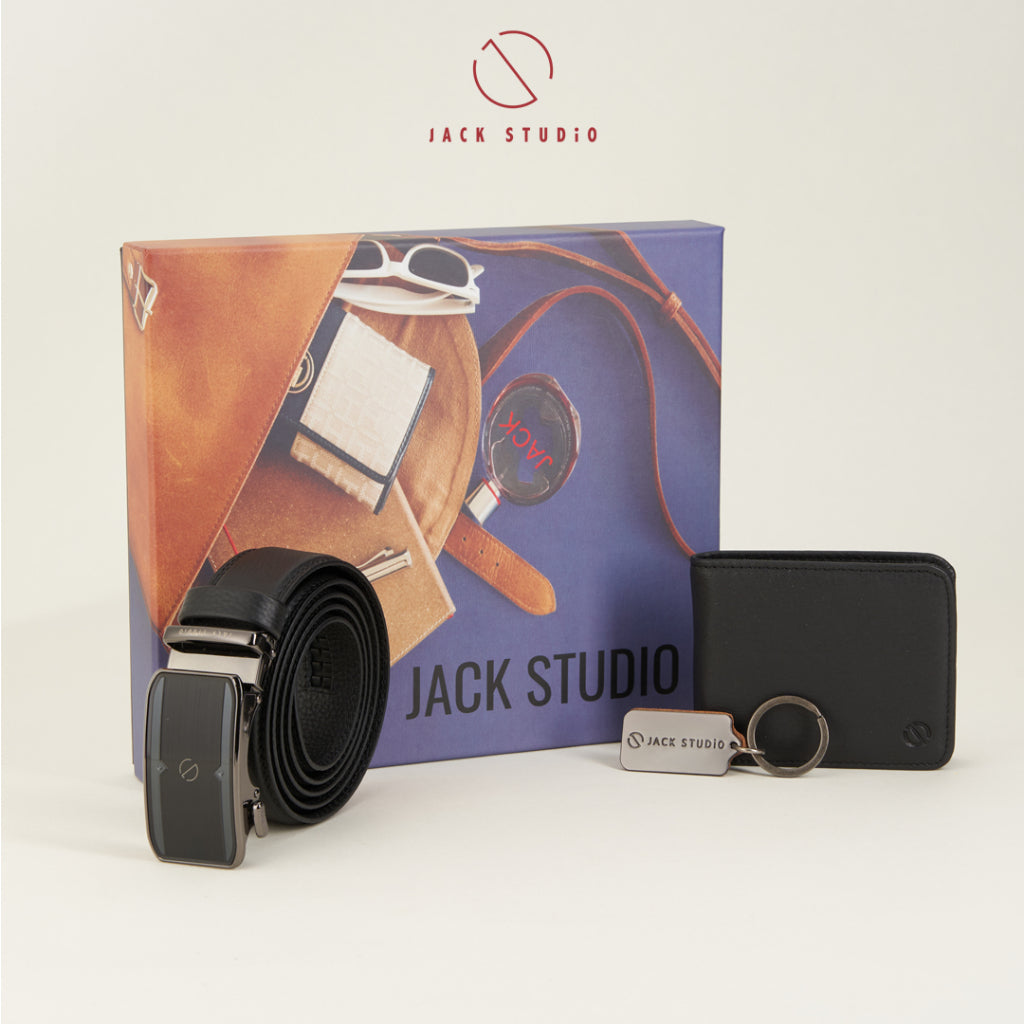 Leather belt and wallet gift set hotsell