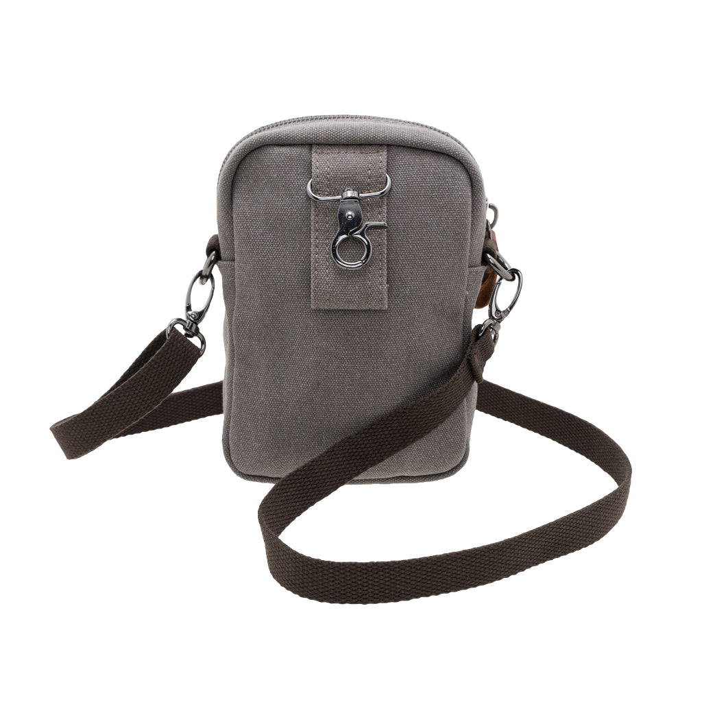 Jack Studio Unisex Mini Canvas Leather Sling Bag / Waist Belt Bag - BAD 40101 - Jack Studio Marketing Sdn Bhd