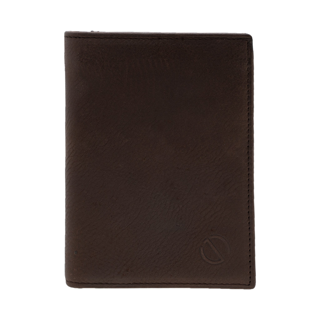 Jack Studio Vegetable Tanned Cow Leather Vertical Wallet with RFID Protection - JWC 31052 - Jack Studio Marketing Sdn Bhd