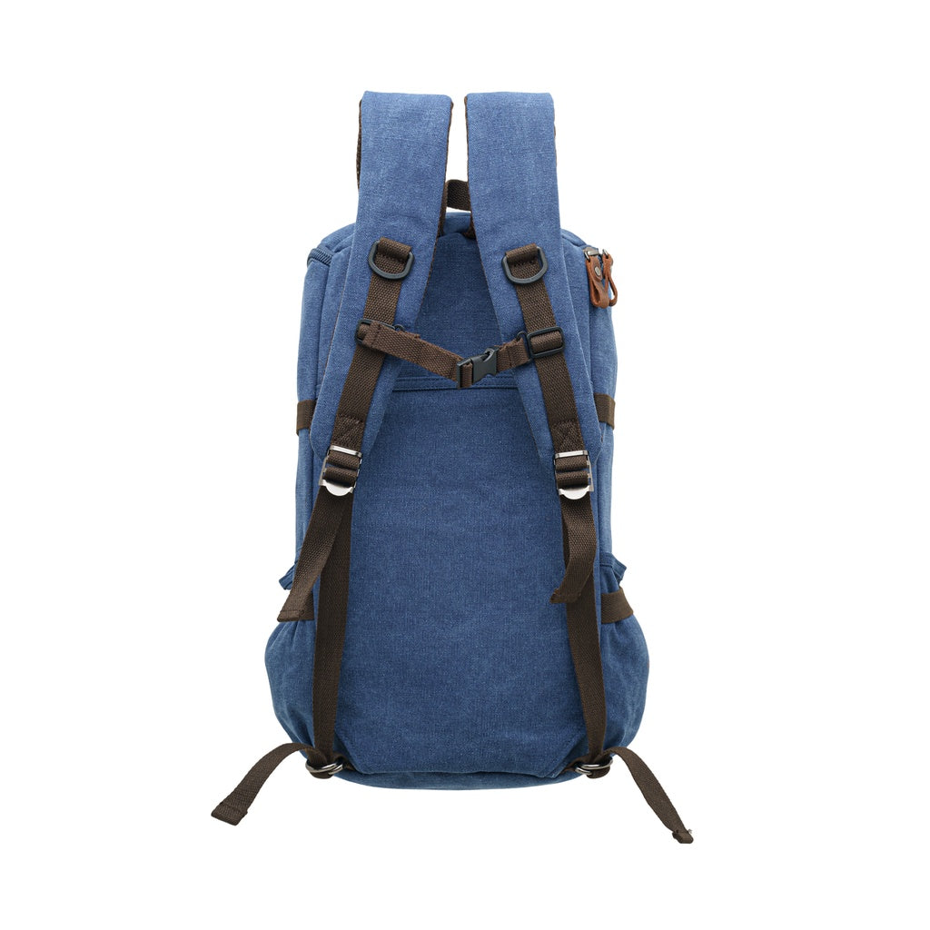 Jack Studio Canvas Leather Backpack Sling Bag-BAD 8507 - Jack Studio Marketing Sdn Bhd