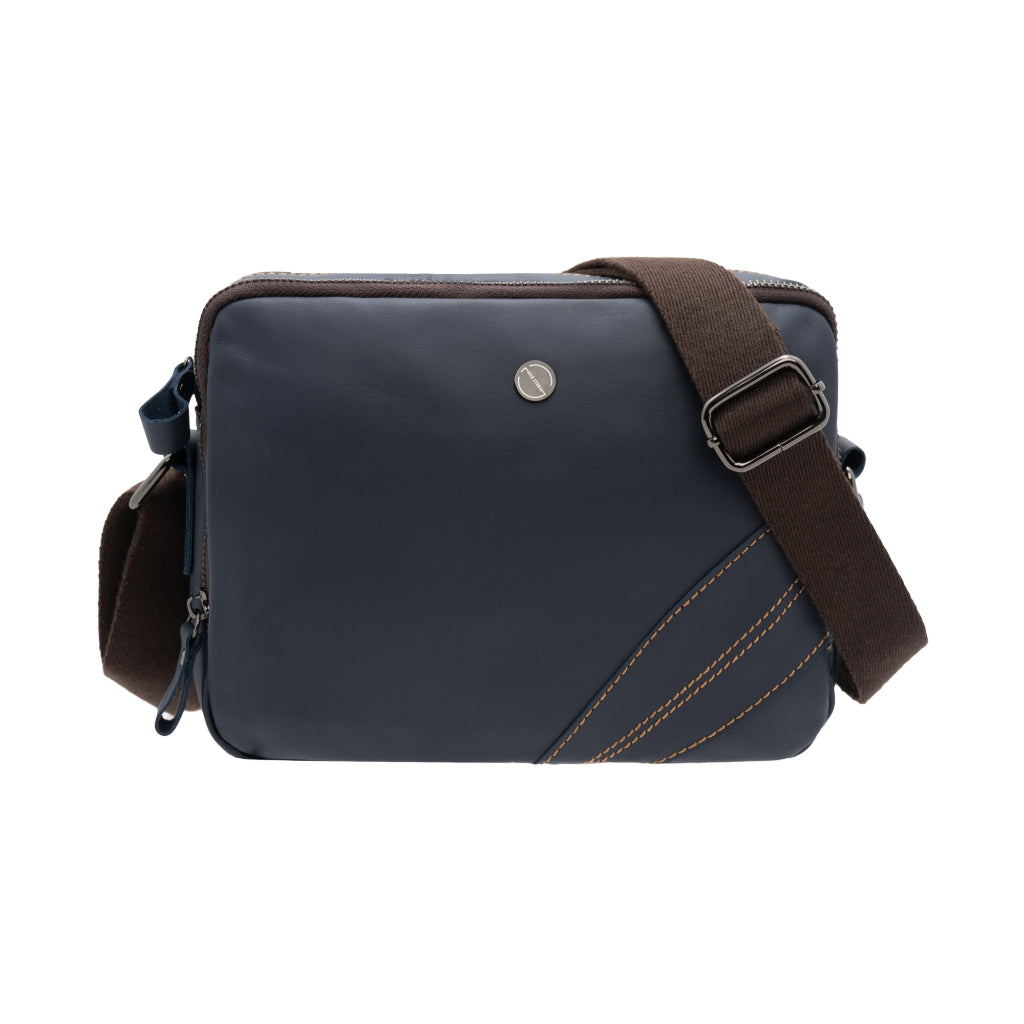 Jack Studio Unisex Genuine Leather Sling Bag Man Beg Lelaki - BAB 30503 - Jack Studio Marketing Sdn Bhd