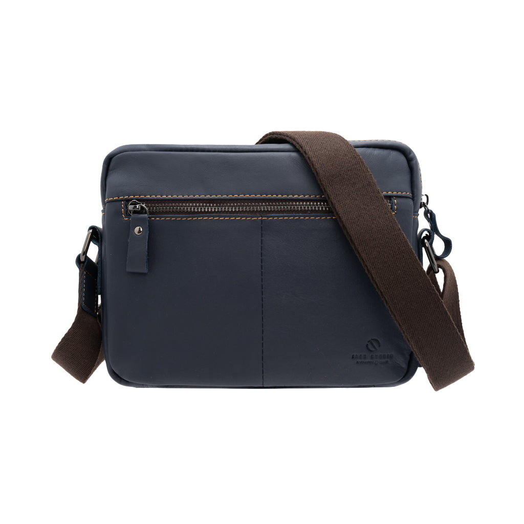 Jack Studio Unisex Genuine Leather Sling Bag Man Beg Lelaki - BAB 30503 - Jack Studio Marketing Sdn Bhd