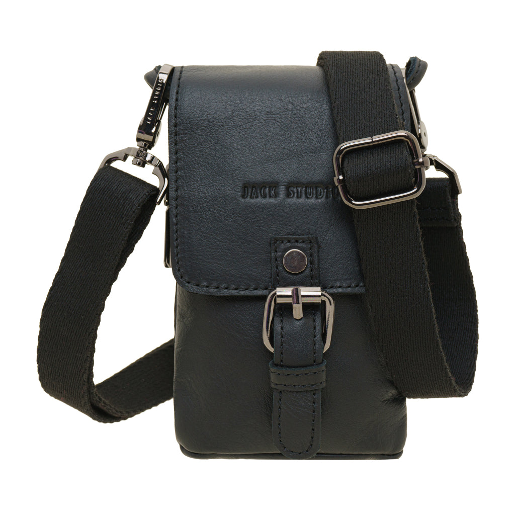 Jack Studio Top Grain Leather 2 Size Sling Phone Bag - BAI 30824 /30825 - Jack Studio Marketing Sdn Bhd