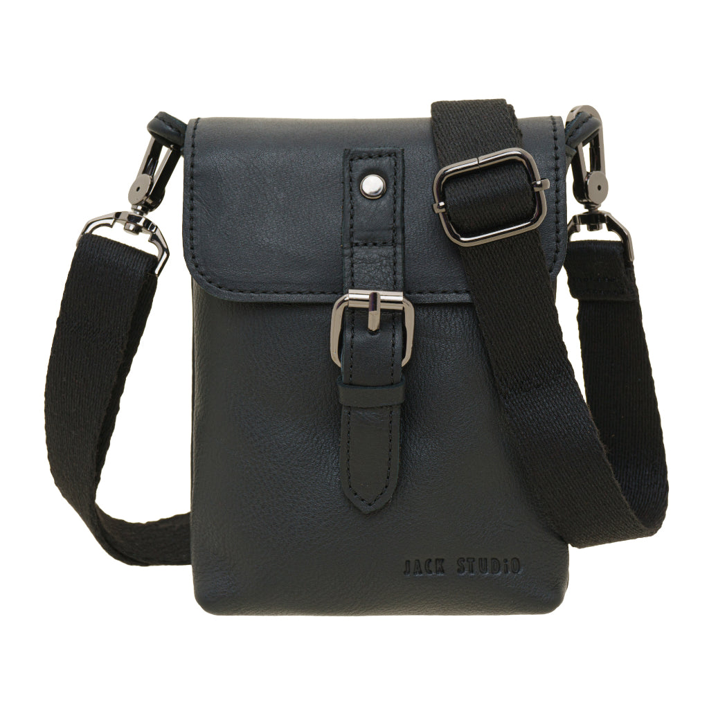 Jack Studio Top Grain Leather 2 Size Sling Phone Bag - BAI 30824 /30825 - Jack Studio Marketing Sdn Bhd