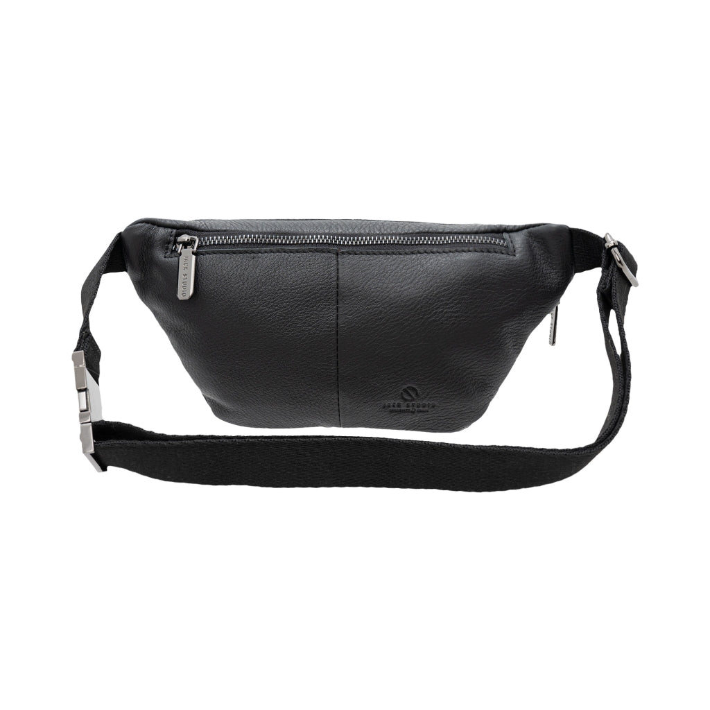 Jack Studio Top Grain Leather Medium Size Men's Waist Pouch Chest Bag - BAI 30827 - Jack Studio Marketing Sdn Bhd