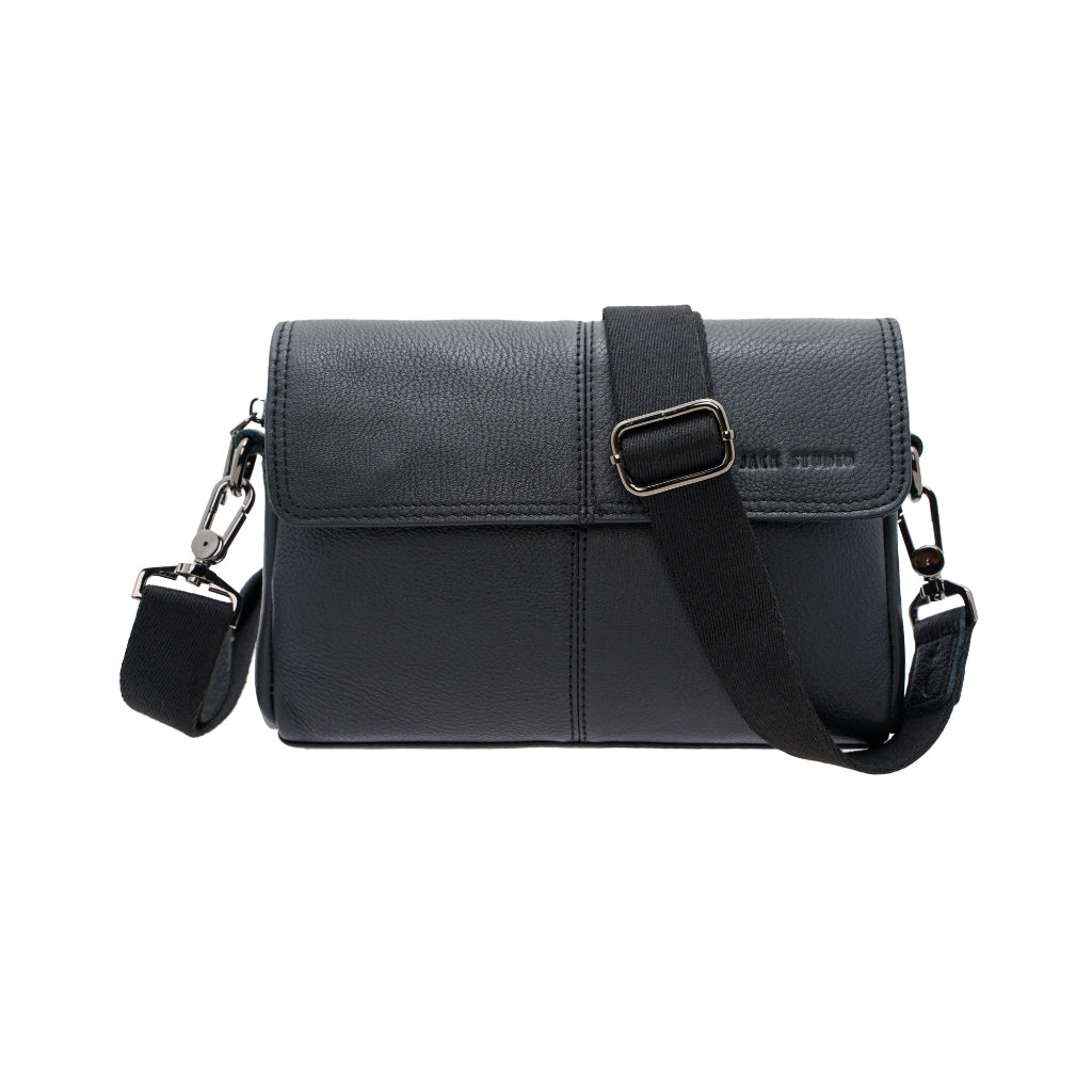 Jack Studio Genuine Cow Leather 2-way Style Clutch Sling Crossbody Bag for Men - BAI 30826 - Jack Studio Marketing Sdn Bhd