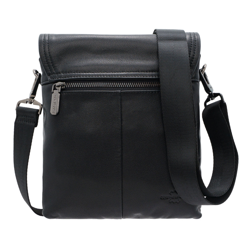 Jack Studio Full Grain Cow Leather Two Size Sling Crossbody Bag for Men - BAB 30813/30814 - Jack Studio Marketing Sdn Bhd