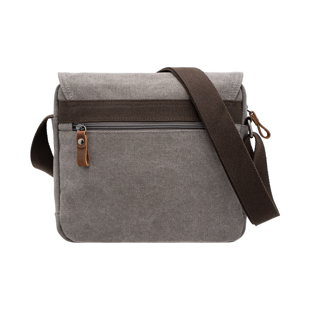 Jack Studio Canvas Leather Crossbody Sling Small Messenger Bag